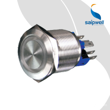Saip/Saipwell IP65 anillo Autohebro Terminal de cableado Button de metal
